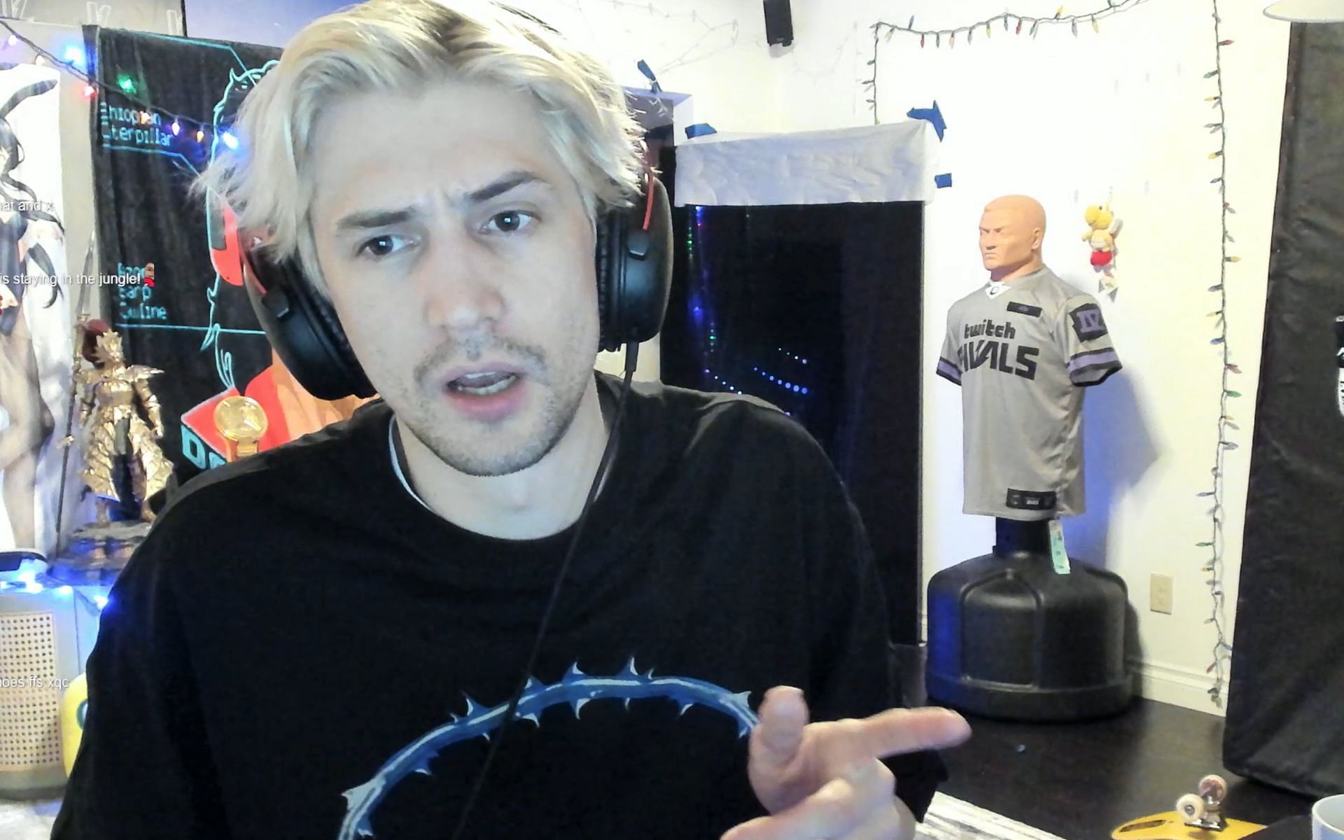 xQc talks about why he unfollowed a Twitch streamer on Twitter (Image via xQc/Twitch)