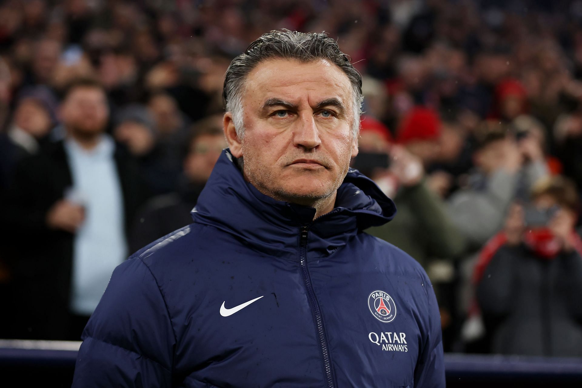Christophe Galtier&#039;s future at PSG is in doubt.