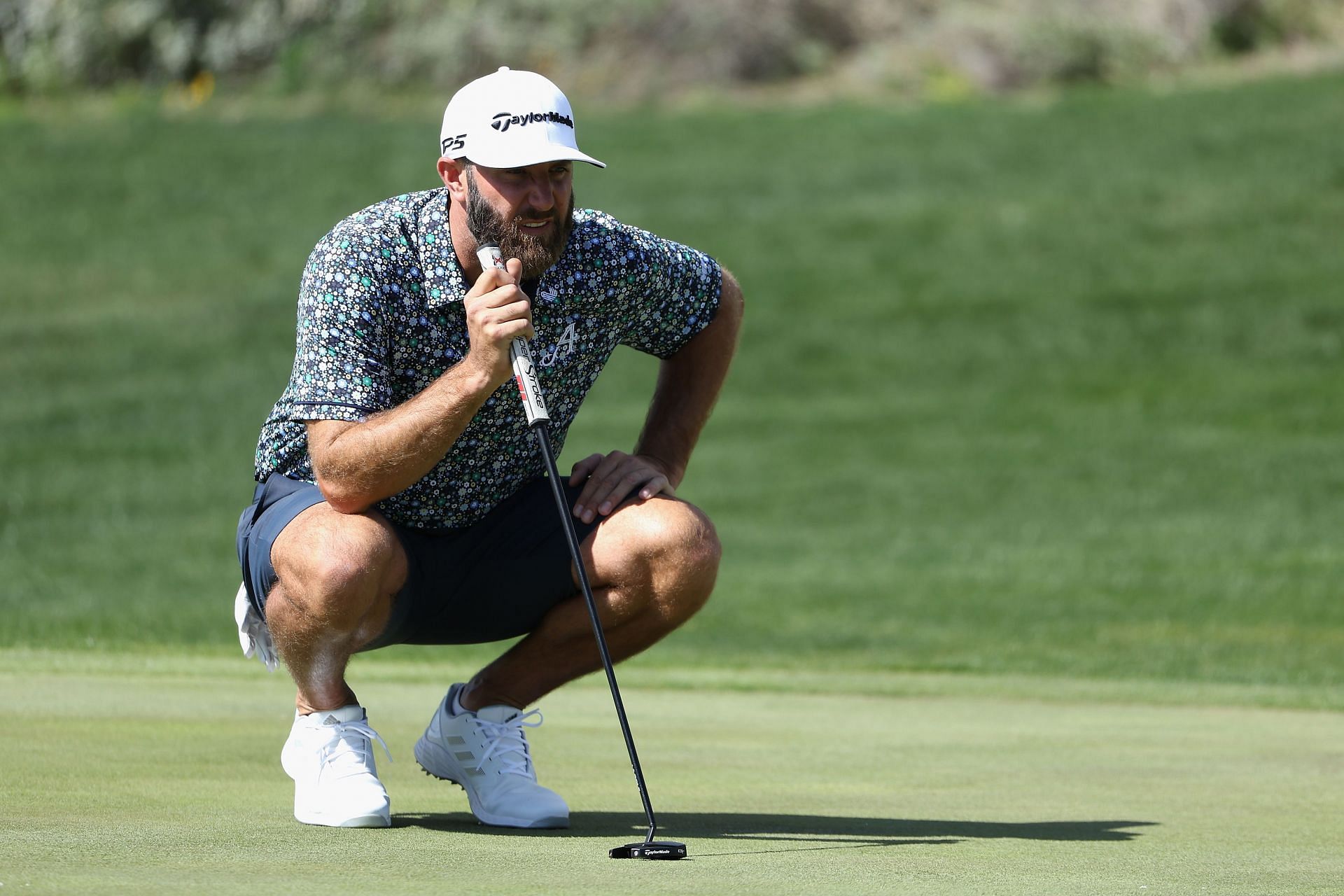 Does Dustin Johnson have a new sponsorship deal? LIV golfer spotted wearing FootJoy shoes split with Adidas