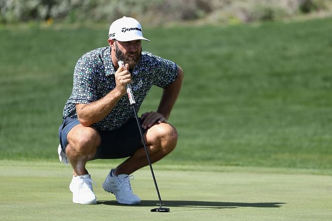 Does Dustin Johnson have a new sponsorship deal? LIV golfer spotted wearing FootJoy shoes after split with Adidas
