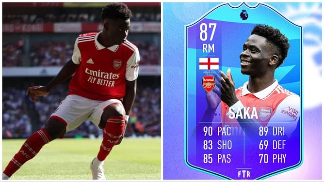 FIFA 23 leaks reveal Bukayo Saka as the Premier League POTM for March