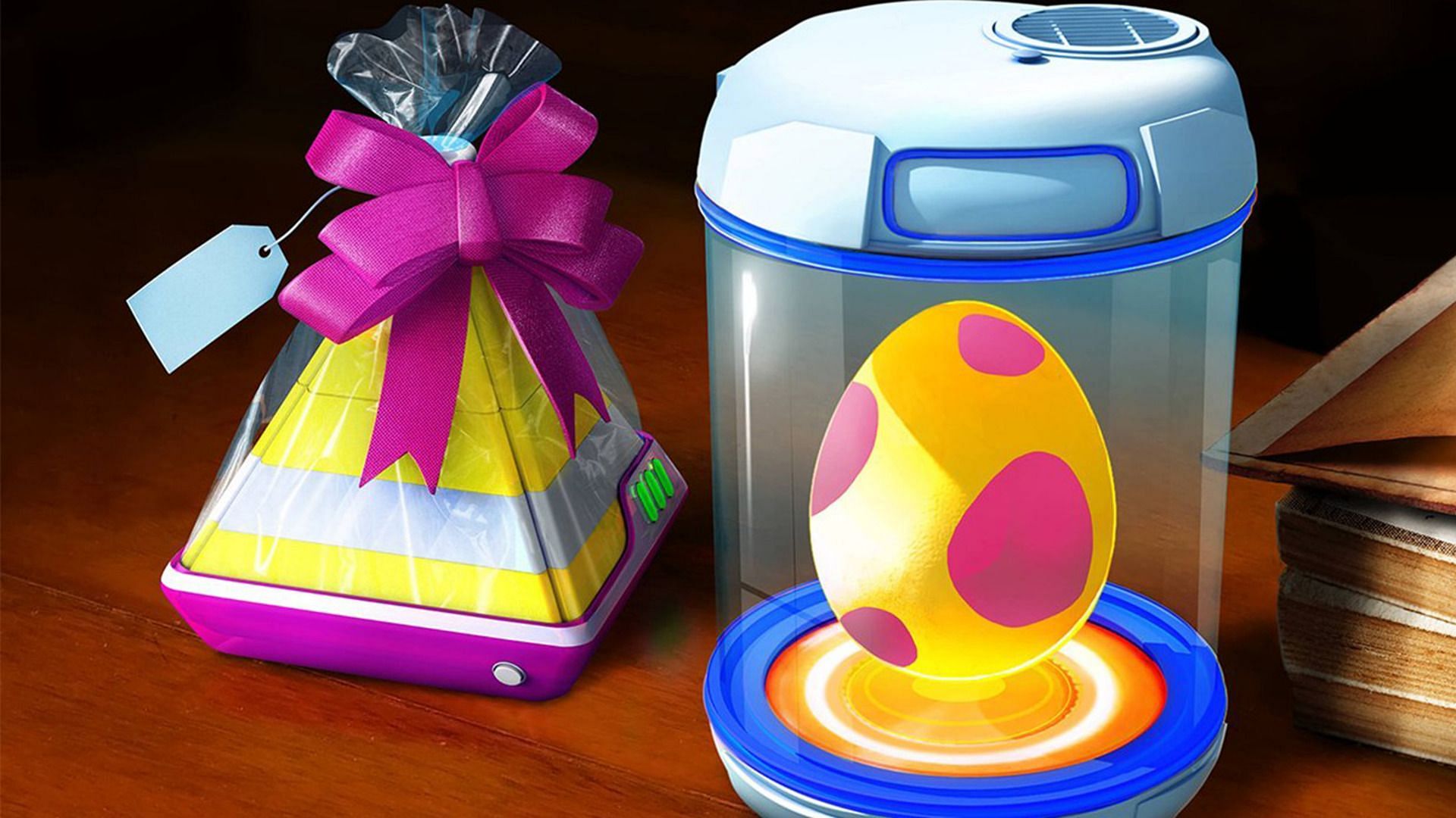 Official imagery showcasing Gifts and 7-Kilometer Eggs in Pokemon GO (Image via Niantic)