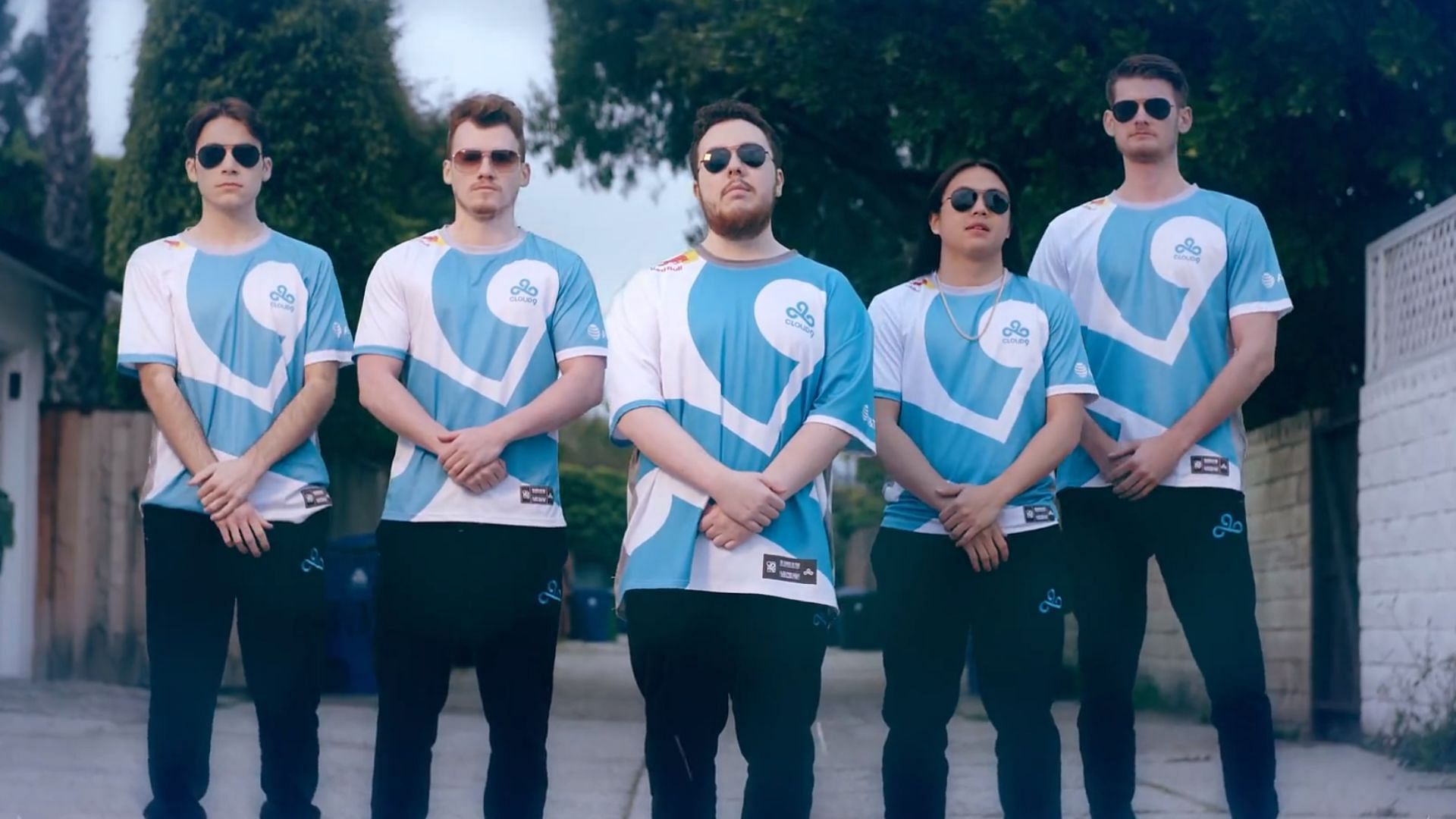 Cloud9 Valorant roster for VCT Americas 2023 (Image via Twitter/C9VAL)