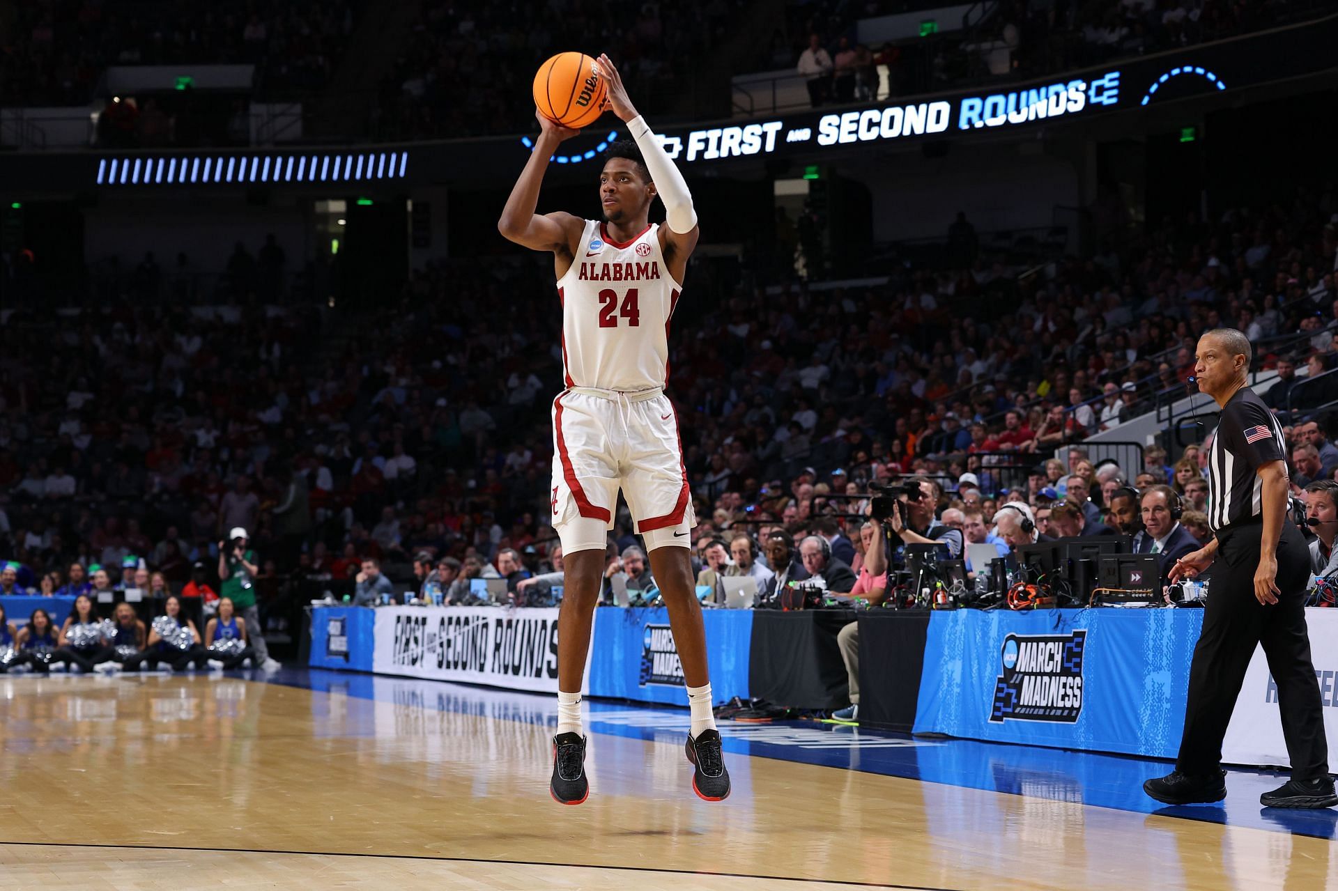 Miller's performance in the first round of March Madness was disappointing (Image via Getty Images)