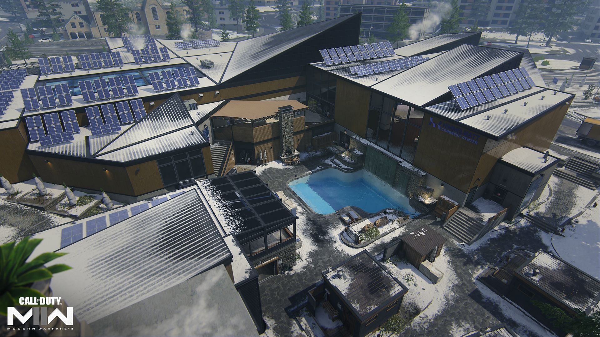 Himmelmat Expo is the latest 6v6 core multiplayer map in Modern Warfare 2 (Image via Activision)