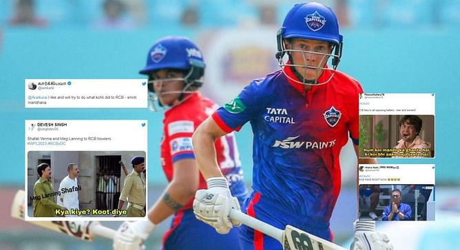 “Virat Kohli ki legacy ko Smriti Mandhana barkrar rakhti hui” - Fans react as DC post 223/2 in 20 overs against RCB in WPL 2023
