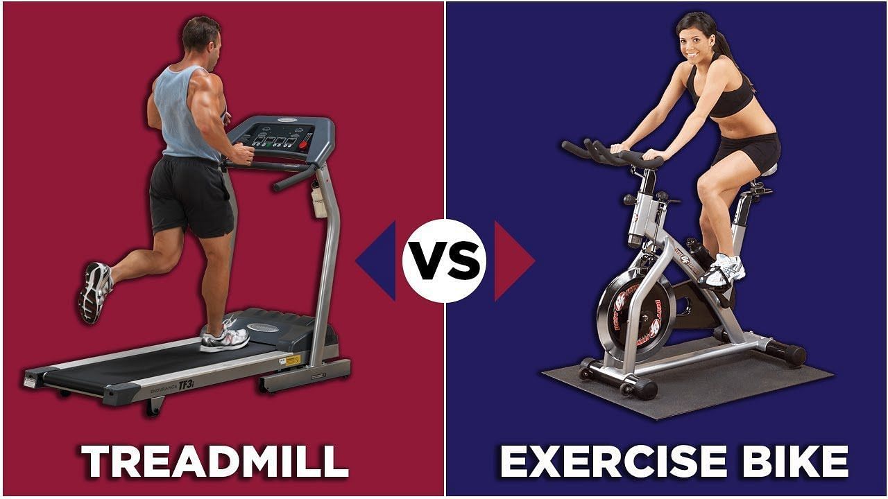 Two popular workout machines that people often consider are the exercise bike vs treadmill. (Garage Gym Pro/ Youtube)