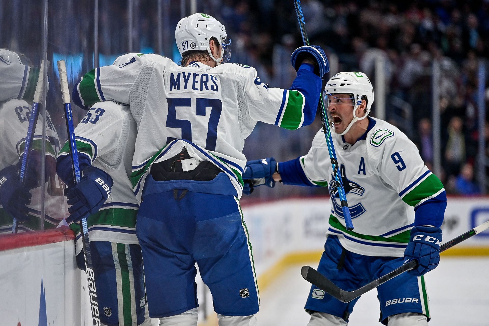 Vancouver Canucks v Colorado Avalanche game