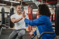 Working out with an instructor or someone who is familiar with your condition can help you in case of emergency (Image via Pexels/Julia Larson)