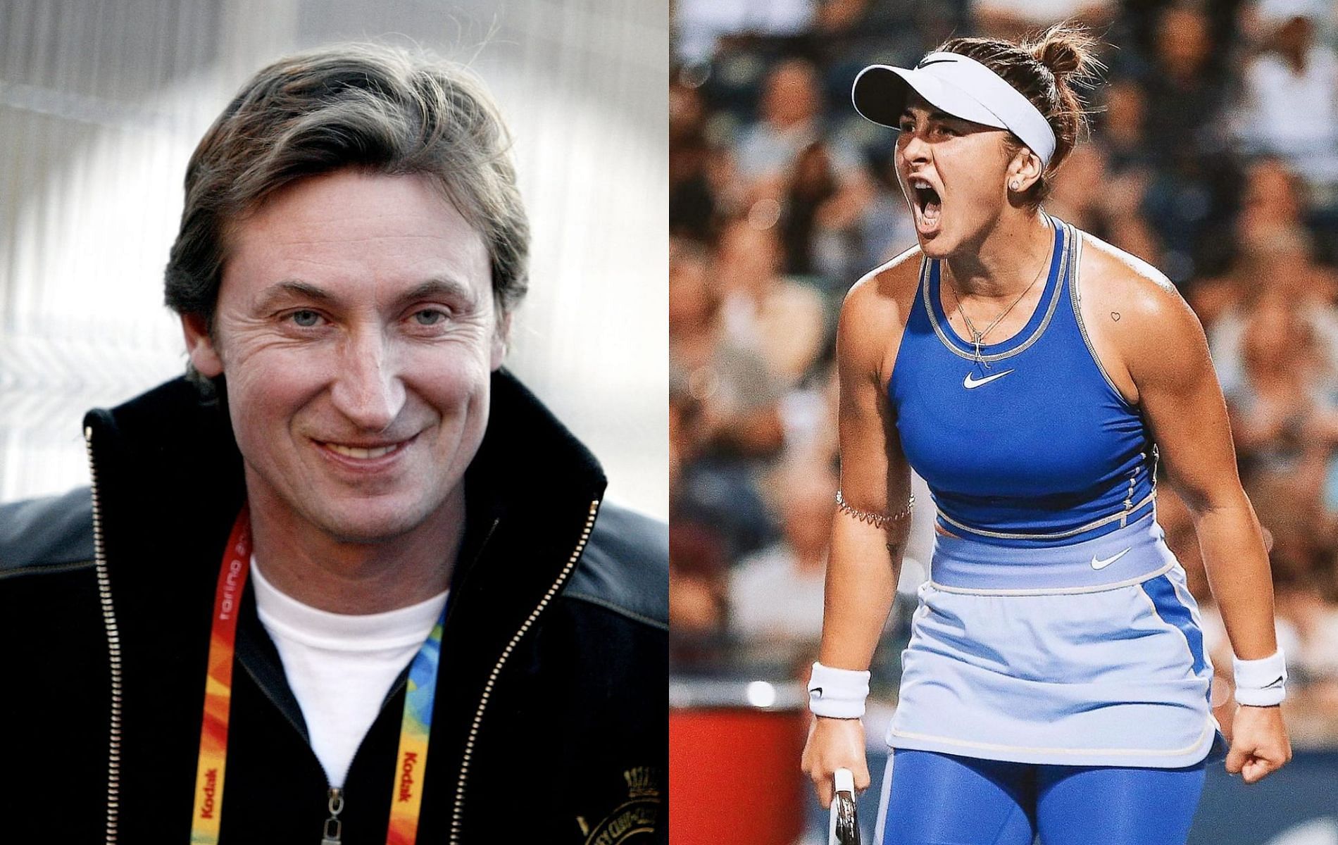 Wayne Gretzky praised young star Bianca Andreescu for her work ethic