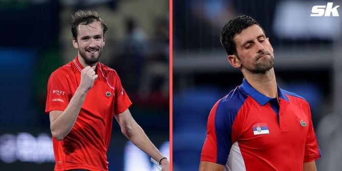 "Djokovic getting Djokovic'd" - Tennis fans in awe of Daniil Medvedev after he ends World No. 1's 20-match winning streak in Dubai