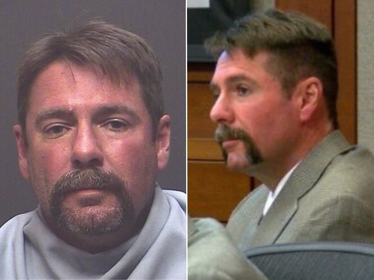 Former captain of the Tucson Fire Department David Watson was convicted in a triple homicide (Image via @ScottColeman91 and @DanMarriesKOLD/Twitter)