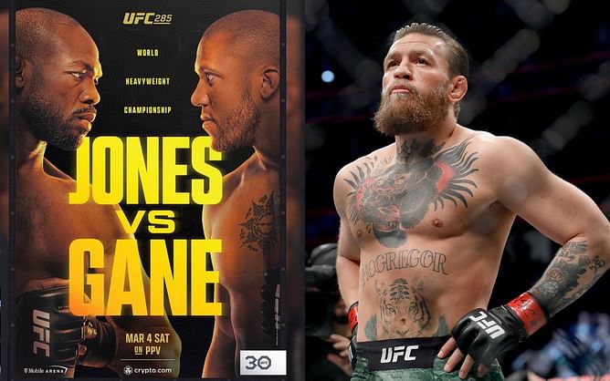 Conor McGregor discloses betting plans and prediction for UFC 285 main event