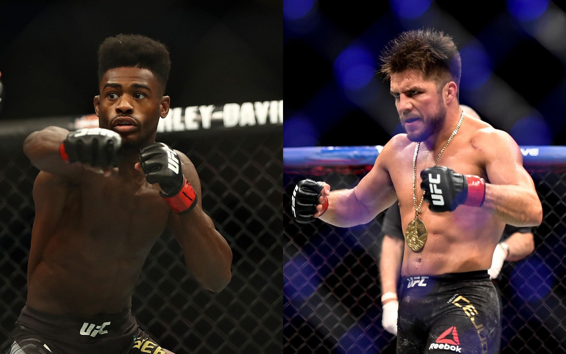 Aljamain Sterling (left) Henry Cejduo (right)