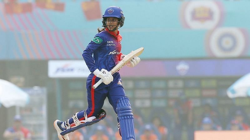 Delhi Capitals scored 223 runs in the first innings (Image Courtesy: WPLT20.com)