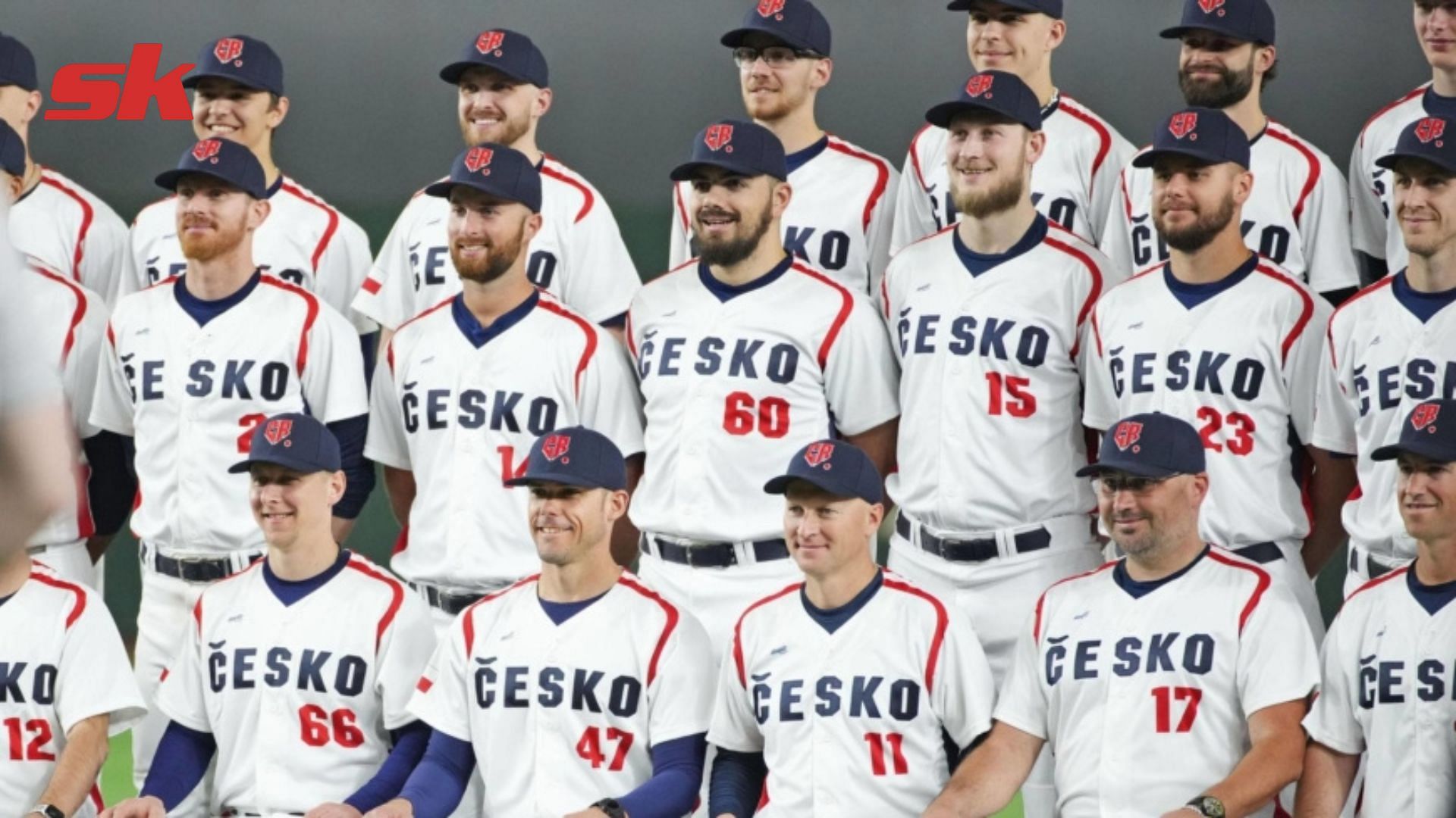 Czech Republic team before their World Baseball Classic campaign. [Source: @AndyVermaut Twitter]