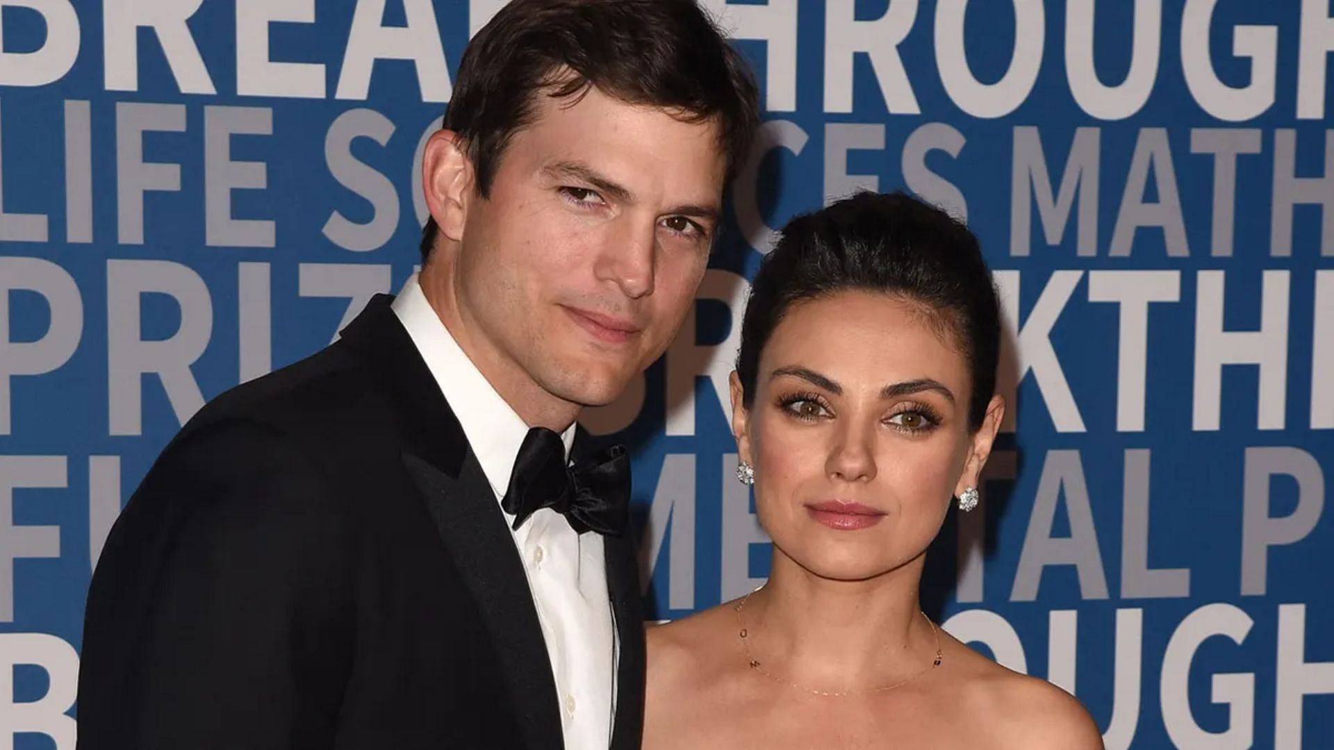 Ashton Kutcher and Mila Kunis. (Photo via Getty Images)