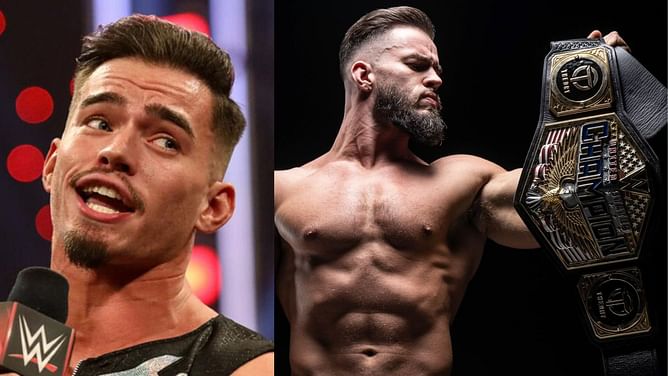 "Make sure your boy is close by" - Austin Theory sends warning to 32-year-old WWE Superstar ahead of RAW