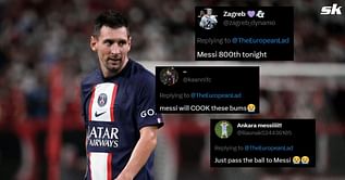 "Messi will cook these bums", "Masterclass incoming" - Fans back PSG's Lionel Messi to 'turn up tonight' against Bayern and score 800th career goal