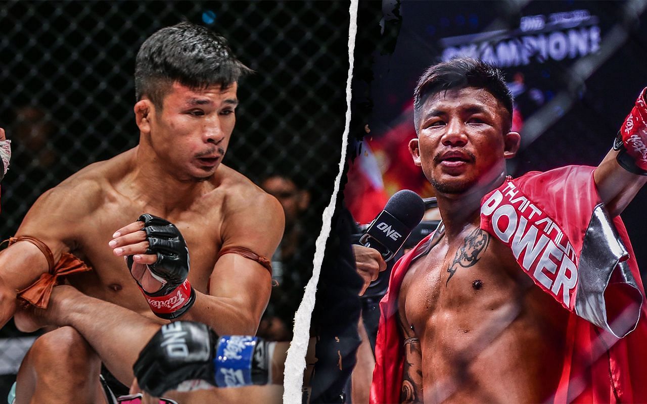 Superlek (Left) faces Rodtang Jitmuangnon (Right) at ONE Fight Night 8