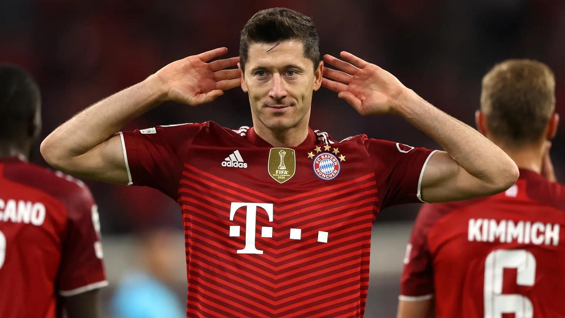 Robert Lewandowski from the time he played for FC Bayern Munich (Image via GOAL)