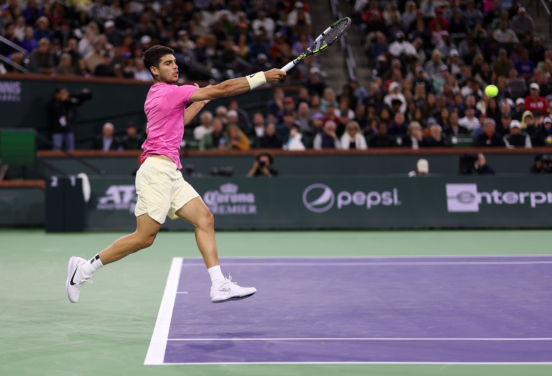 Carlos Alcaraz at the 2023 BNP Paribas Open