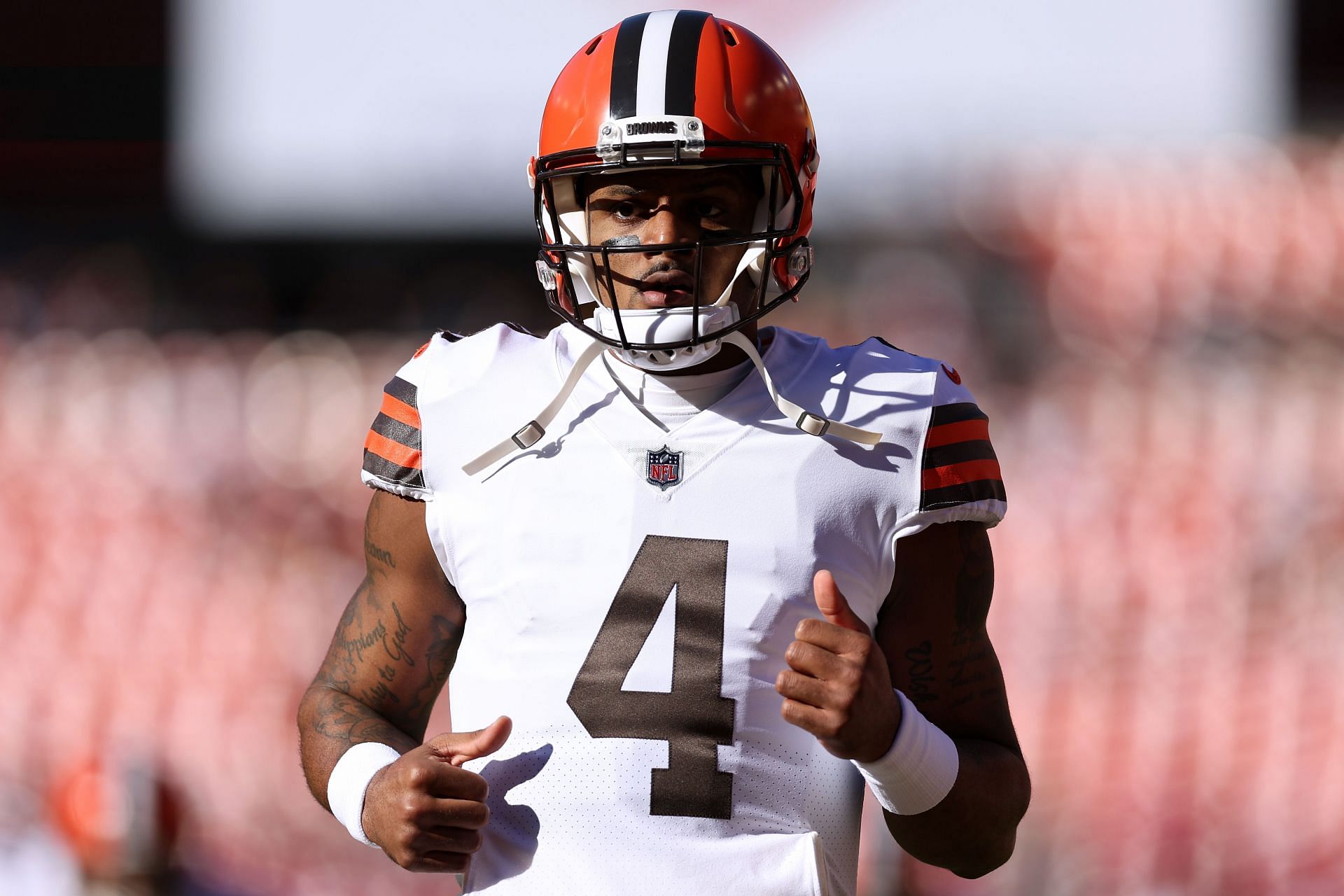 Deshaun Watson: Cleveland Browns v Washington Commanders