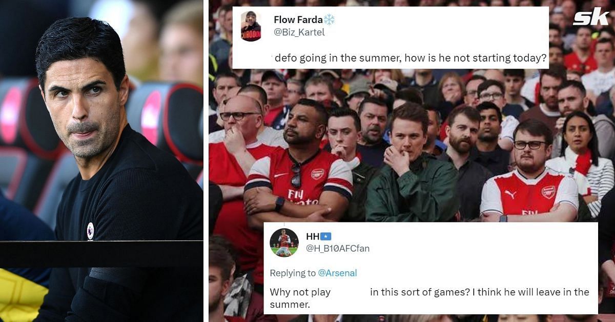 Arsenal fans are unhappy with star