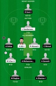 SVD vs DDD Dream11 Prediction Team Today, Match 50, Grand League