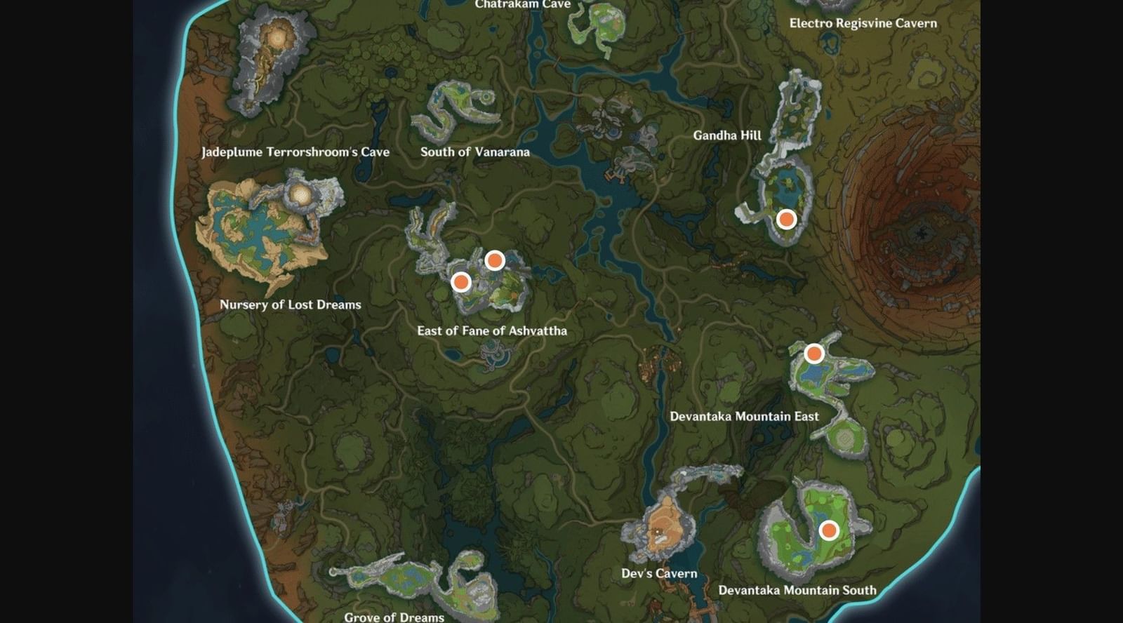 All Stone Pillar Seal locations in Genshin Impact