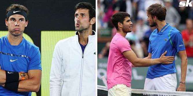 "Carlos Alcaraz is deservedly World No. 1" - Daniil Medvedev reflects on the absence of Novak Djokovic and Rafael Nadal at Indian Wells