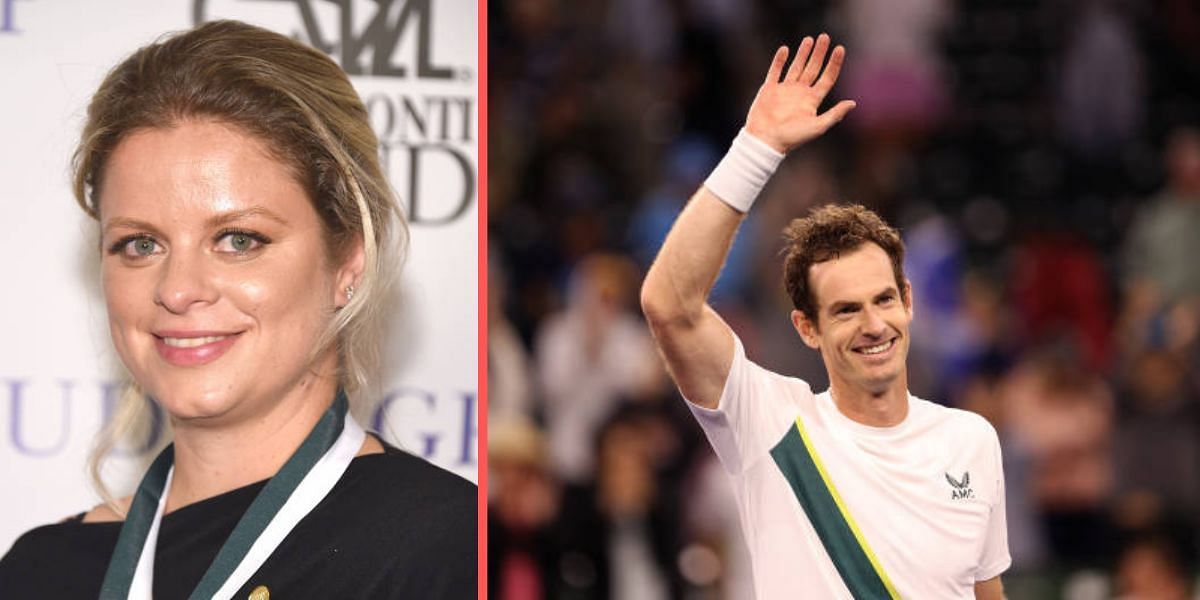 Kim Clijsters and Andy Murray 