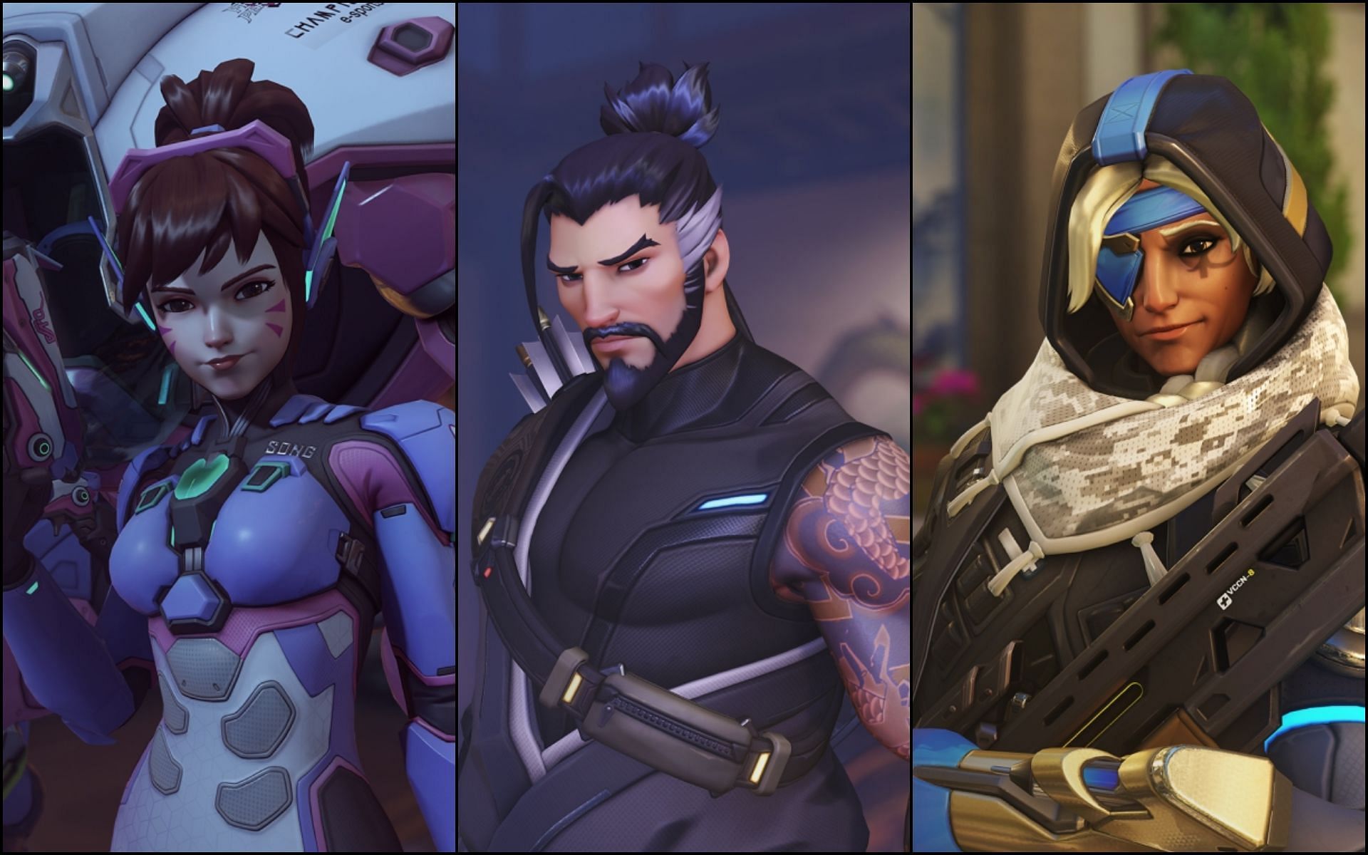 Best Overwatch 2 heroes to pair with Hanzo (Image via Sportskeeda)