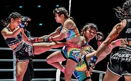 Relive the intense brawl between Allycia Hellen Rodrigues and Stamp Fairtex