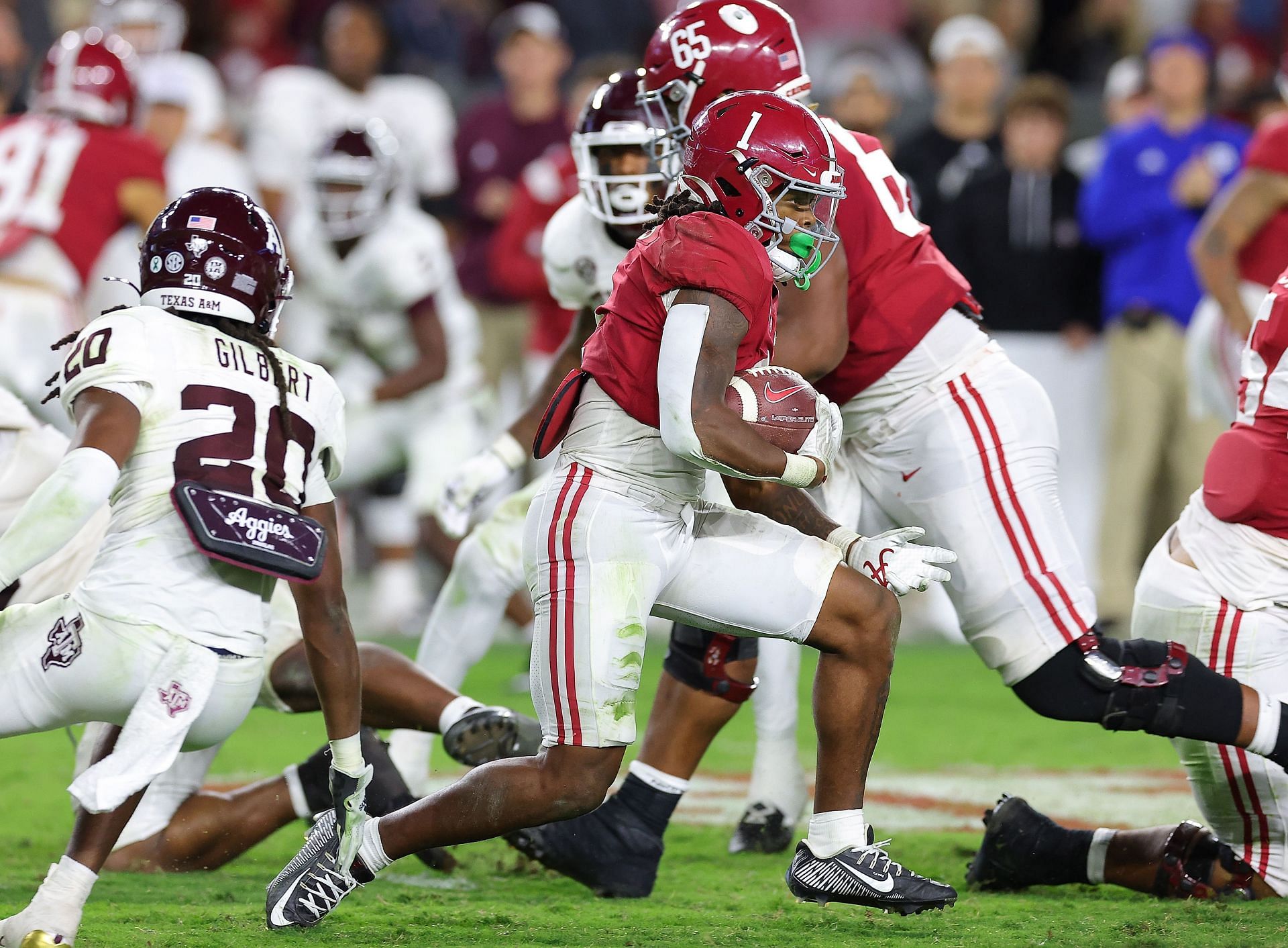 Jahmyr Gibbs - Texas A&M v Alabama