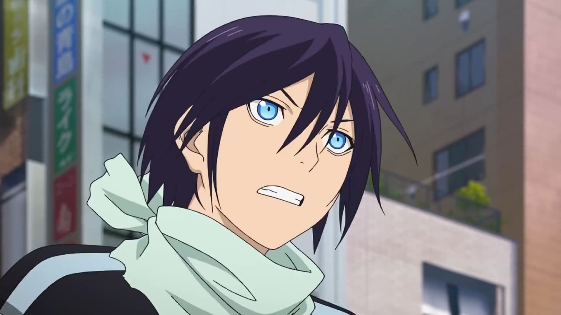 Yato about to get serious (Image via Studio Bones)