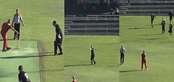 [Watch] Furious Tasmanian cricketer throws bat, kicks gloves after getting run out at non-striker’s end