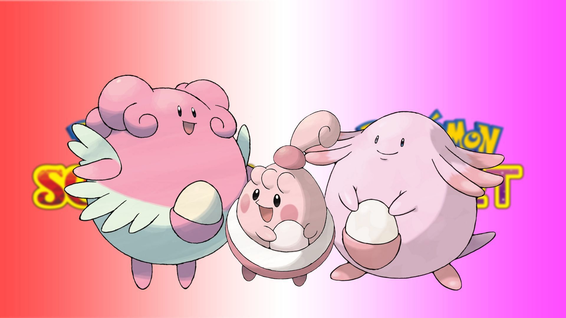 Catching Happiny, Chansey and Blissey (Image via Pokemon Scarlet and Violet)