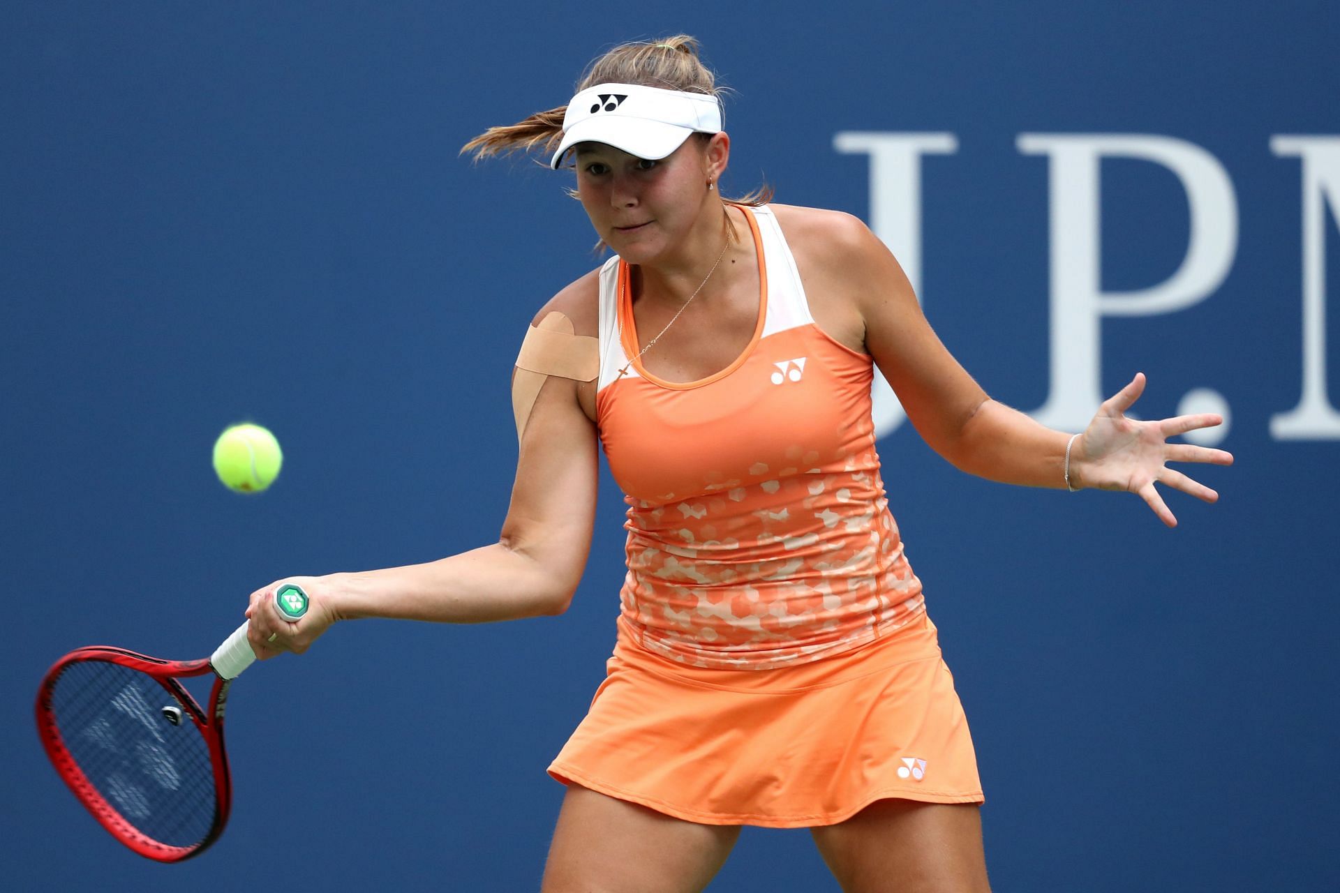 Evgeniya Rodina at the 2018 US Open.