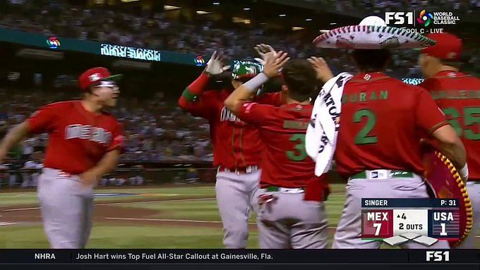 Meneses homers twice, Mexico clobbers U.S. in World Baseball Classic –  Orange County Register