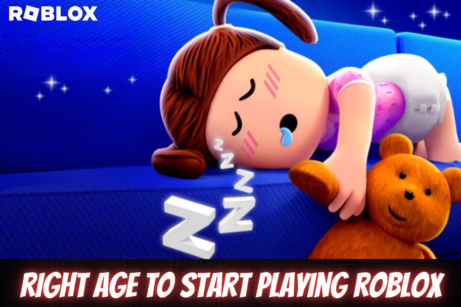 What is the right age for children to start playing Roblox in 2023?