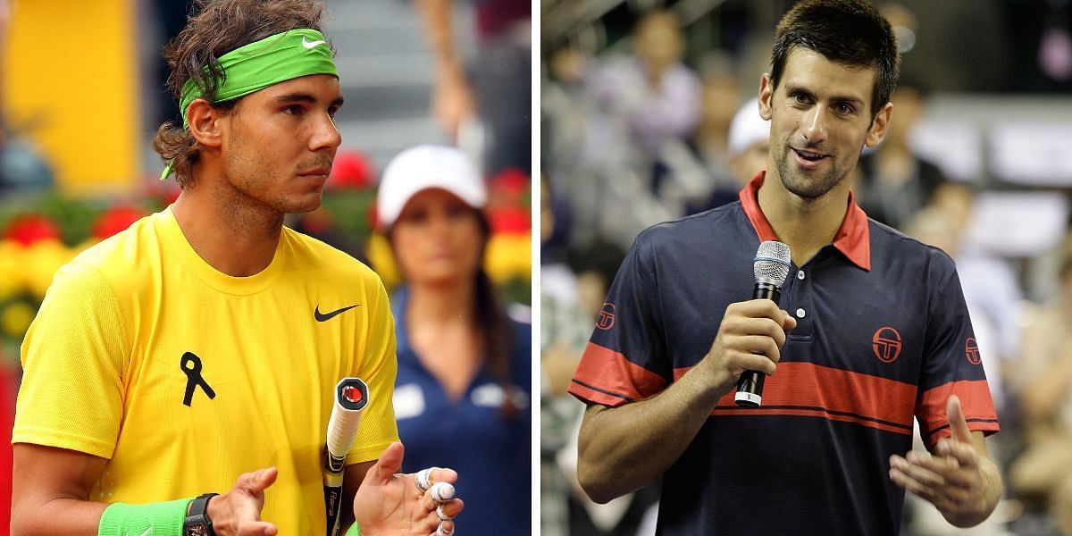 Novak Djokovic predicted Rafael Nadal to surpass Roger Federer