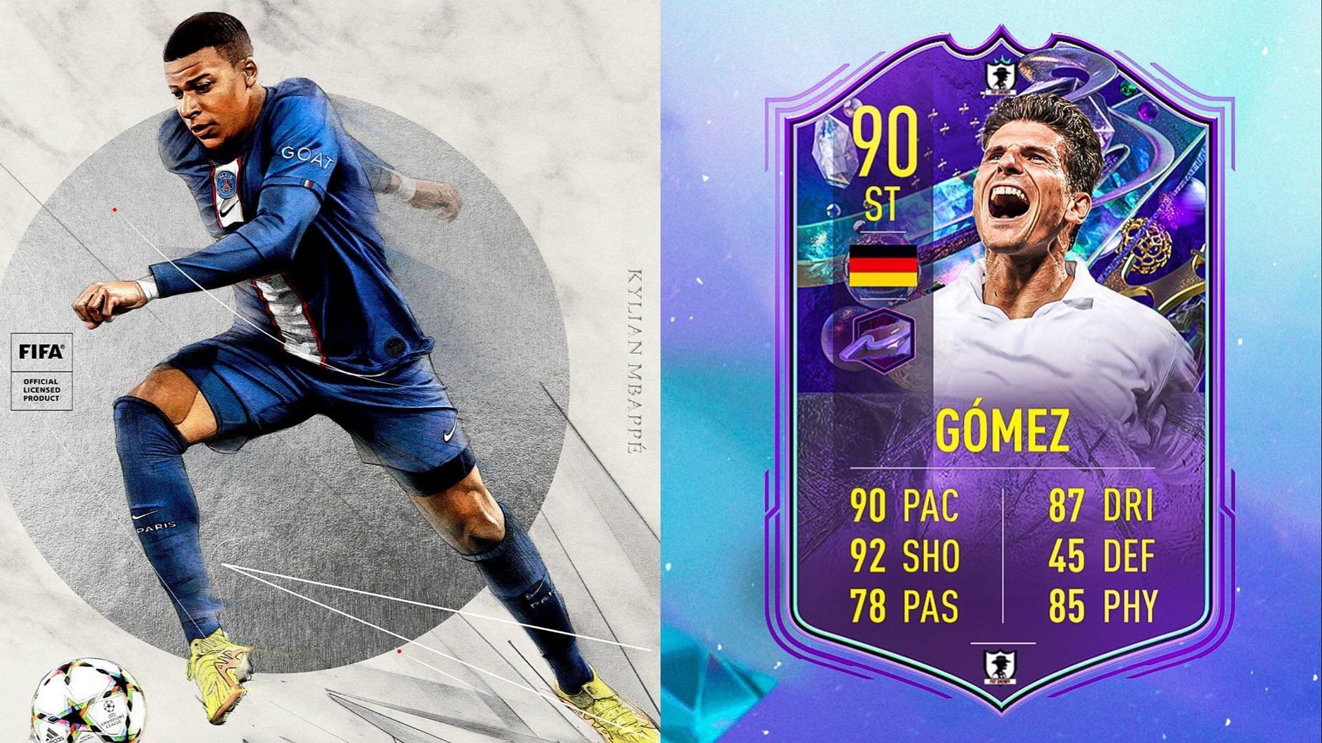 FIFA 23 players will eagerly wait for the Mario Gomez Fantasy FUT SBC to make an appearance in Ultimate Team (Images via EA Sports, Twitter/FUT Sheriff)