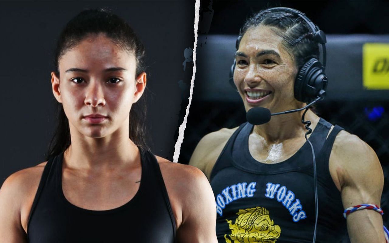 Allycia Hellen Rodrigues (L) / Janet Todd (R) -- Photo by ONE Championship