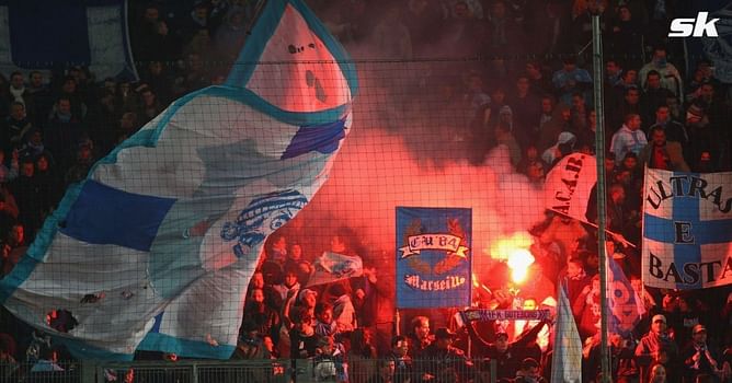 Ex-Marseille forward risks facing up to 16 years in prison as he enters trial for drug trafficking