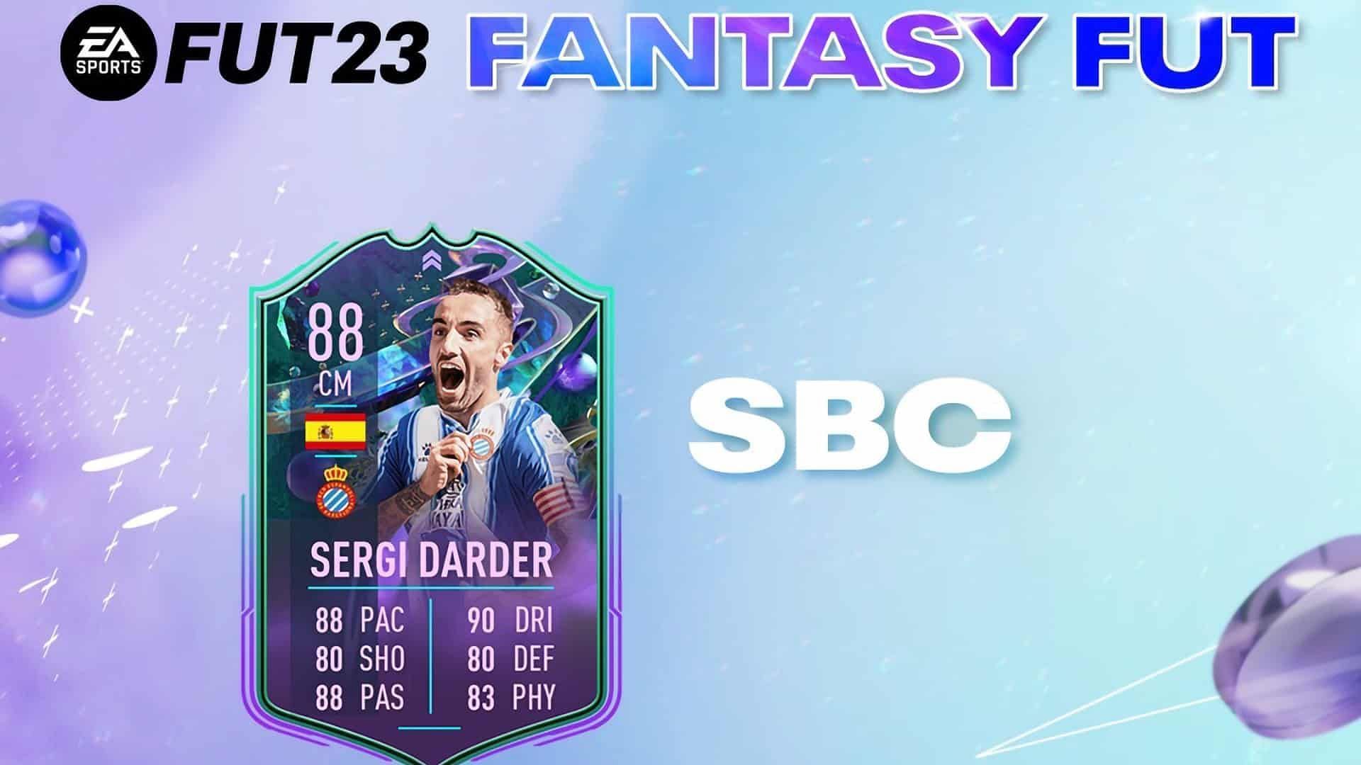 The Sergi Darder Fantasy FUT SBC is a really well-valued challenge available for FIFA 23 players (Image via EA Sports)