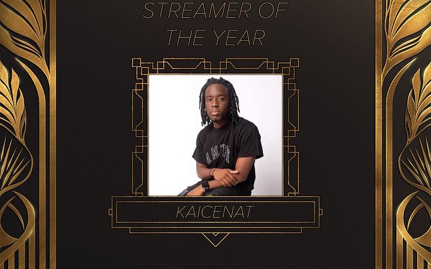 Twitch star Kai Cenat wins Streamer of the Year at The Streamer Awards 2023