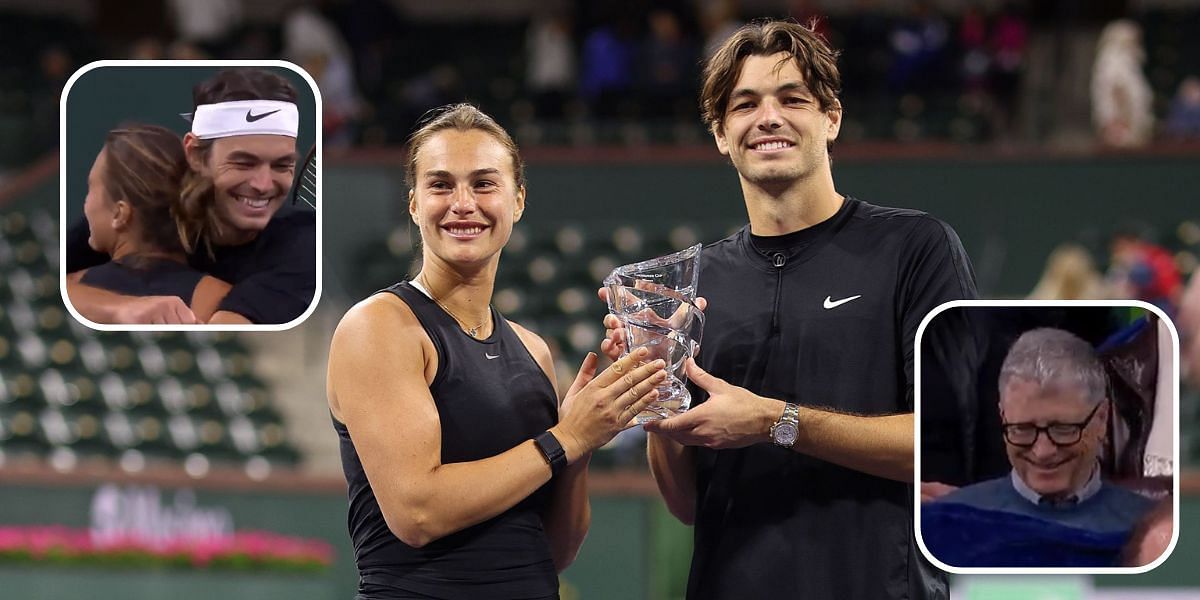 Taylor Fritz and Aryna Sabalenka won the 11th edition of the Eisenhower Cup Tie Break Tens.
