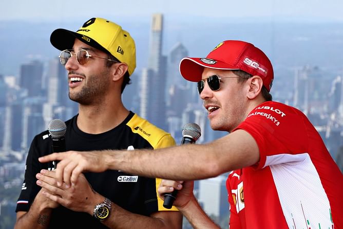 "I’m talking about Daniel Ricciardo and Sebastian Vettel" - F1 drivers told to fill the personality void left by former drivers