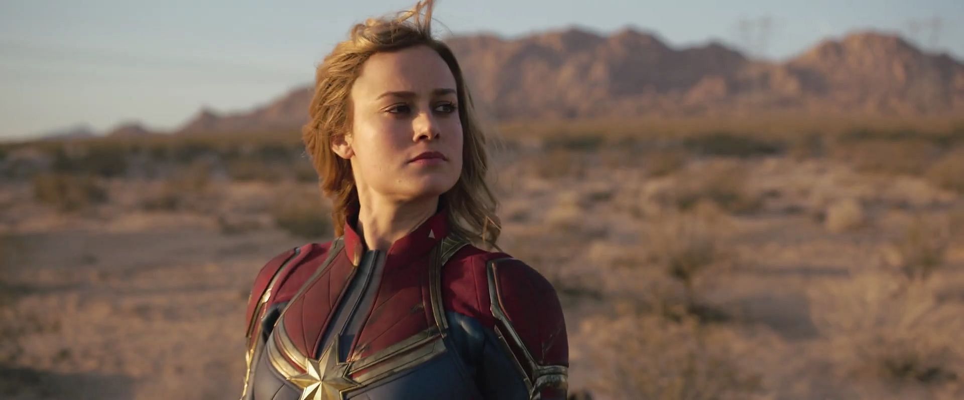 Brie Larson returns as Carol Danvers in the sequel, building on the legacy of the beloved Captain Marvel character (Image via Marvel Studios)